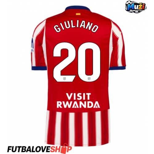 Dres Atletico Madrid Giuliano Simeone #20 Domáci 2026-27 Krátky Rukáv